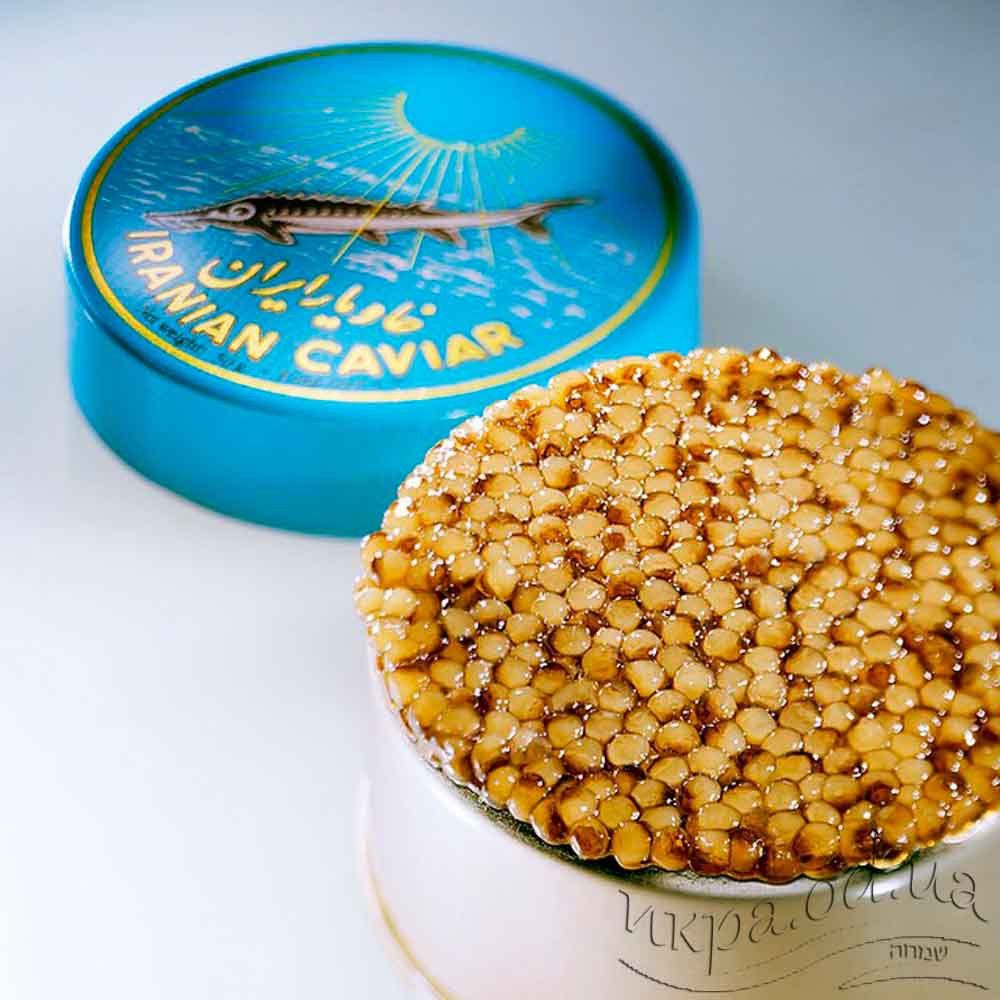 Икра черная Иранская белуга 100 г Iranian Caviar - Ираниан Кавиар