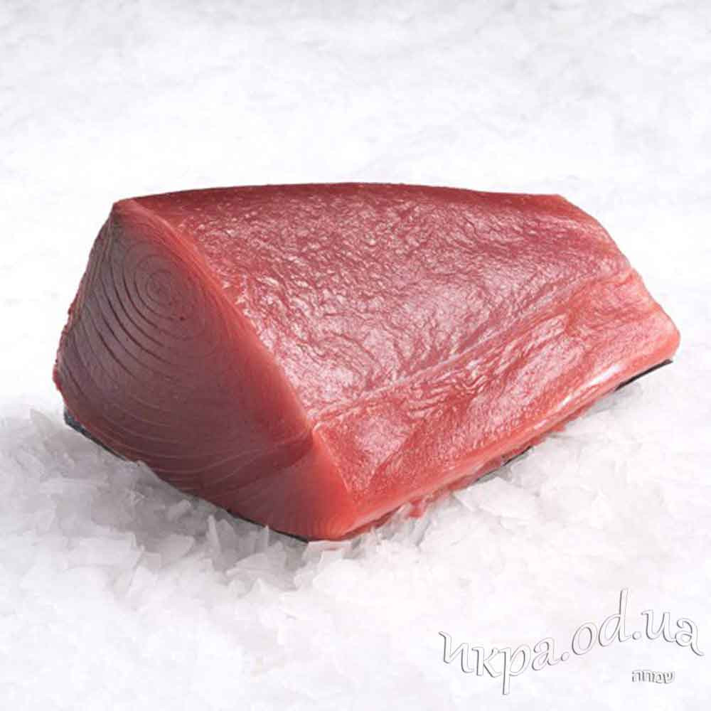 Тунец филе лоинс свежемороженый Атлантический - мясо тунца без шкуры балыковая часть